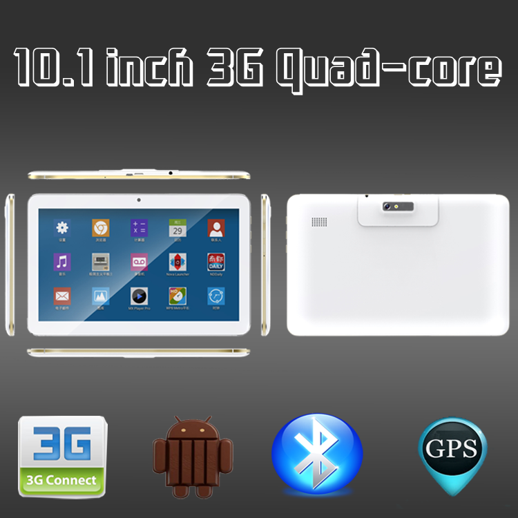 D101-10.1inch Quad core 3G Calling Tablet PC